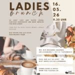 Ladies Brunch Mai Mit kurzem Einladungstext
